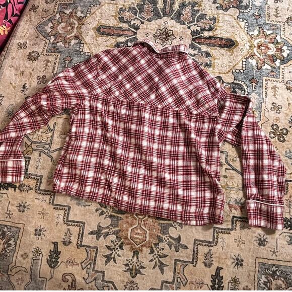 Abercrombie and Fitch PJ Set Christmas Holidays Comfy Cotton Pajamas Set M/L - Picture 4 of 14